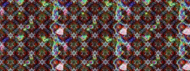 Çiçekli karalama şeklinde Raster çiçek deseni. Raster illüstrasyonu. Gri ve kahverengi renkte bahar çiçekleri.