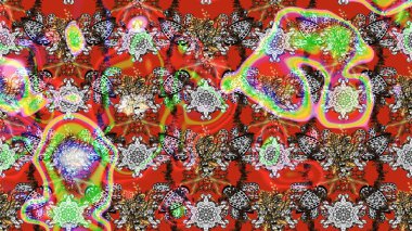 Kırmızı ve kahverengi renkte çiçekler. El çizimi. Çiçekli eskiz deseni. Suluboya çizimi.