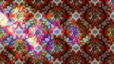 Çiçekli bahar çiçekleri. Robot resim. Küçük çiçekte güzel bir desen. Küçük renkli çiçekler. Motley illüstrasyonu. Moda baskıları için zarif bir şablon.