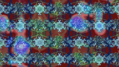 Raster stili kumaş deseni. Çiçekler suluboya çizim deseni.