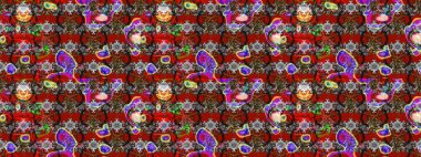 Kırmızı ve gri renkte çiçekler. Elle boyanmış suluboya resim çizimi çiçekler ve bitkiler.