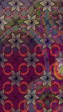 Doğum günü kartı ya da düğün davetiyesi. Çiçek arkaplan. Raster illüstrasyonu. Mor ve kahverengi renklerde. Suluboya çiçek buketi. Çiçekli tebrik kartı.