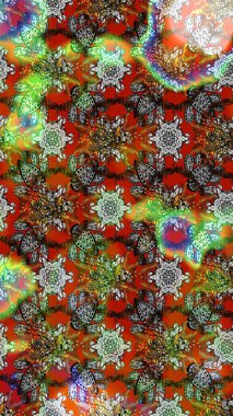 Tekstil veya kitap kapakları, imalat, duvar kağıtları, baskı, hediye paketi ve yapıştırma kitabı için çiçek eskizi geçmişi. Raster illüstrasyonu. Küçük ölçekli çiçeklerdeki basit sevimli desen.