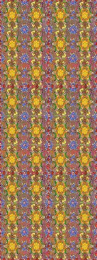 Kusursuz Tony kumaş deseni. Küçük çiçekteki sevimli çiçek deseni. Modaya uygun kumaş deseni. Raster illüstrasyonu.