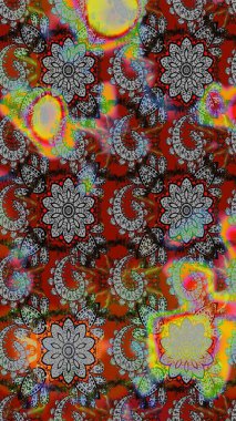 Renkli çiçekler. Nazik, sevimli çiçek arkaplanı. Raster çiçek desenli ve çiçekli..