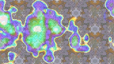 Süslü kumaş deseni. Raster deseni. Çiçekli çiçek deseni, suluboya..