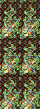 Raster illüstrasyonu. Yumuşak, yeşil ve kahverengi renkte yaz çiçekleri. Raster çiçek desenli ve çiçekli..