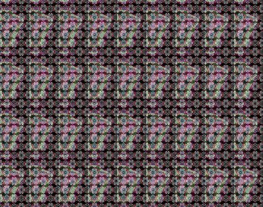 Millefleur 'lar. Tekstil, kumaş, kapaklar, duvar kağıtları, baskı, naylon, koleksiyon defteri, örgü, dekupaj için güzel bir eskiz. Küçük siyah ve nötr çiçeklerle oldukça kaliteli besin torbası deseni.