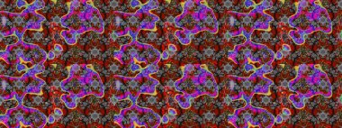 Eskiz arkaplan modeli. Suluboya, elle çizilmiş. Raster - stok. Vadinin çiçekleri gri ve kahverengi renklerde.