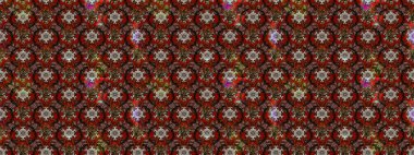 Klasik çiçekler. El çizimi, soyut ve süslü elementler. Kahverengi ve kırmızı renkler. Suluboya resim taklit Raster çizimi. Yaz çiçekleri teması.