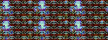 Düz Çiçek Elementleri Tasarımı. Renkli Bahar Teması eskiz kalıbı. Sevimli çiçek raster deseni. Kırmızı ve kahverengi renkte çiçekler.