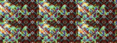 Çiçekli çizim şekli. Düz Çiçek Elementleri Tasarımı. Yeşil ve kahverengi renkli çiçekler. Renkli Bahar Teması çizim şablonu.