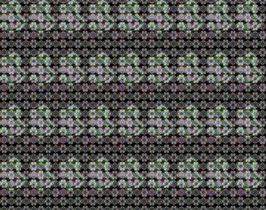 Düz Çiçek Elementleri Tasarımı. Renkli Yaz Temalı eskiz kalıbı. Siyah ve nötr renklerde çiçekler. Raster illüstrasyonunda çiçek deseni çizimi.