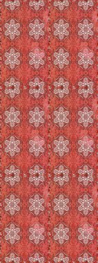 Kumaş, tekstil, duvar kağıdı baskısı için. Tomurcukları çiçek olan sevimli bir çiçek deseni. Raster illüstrasyonu. Kusursuz bir geçmişi var. Raster. Antika retro tarzı.