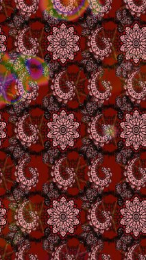 Kahverengi ve kırmızı çiçekli suluboya şekilli zarif eskiz deseni, tasarım elementleri. Düğün davetiyeleri için çiçek deseni, tebrik kartları, hatıra defteri, baskı, hediye paketi, imalat. Düzenlenebilir.