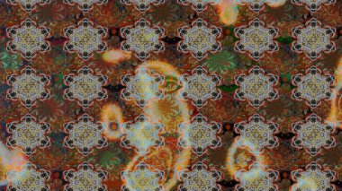 Raster deseni. Çiçekli çiçek deseni, suluboya. Küçük çiçekte güzel bir çiçek deseni..