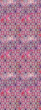 Tarafsız ve gri renkte etnik çiçeklerle süslenmiş zarif bir eskiz şekli. Raster Çiçek İllüstrasyonu güzel tekstil..