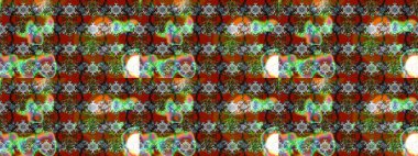 Raster. Zarif, parlak ve eskiz kahverengi ve yeşil çiçek desenli tasarım. Sabıka baskıları, bebek kıyafetleri, duvar kâğıtları, paket kutuları vb..