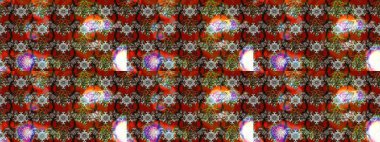 Raster hisseleri. Suluboya, elle çizilmiş. Kahverengi ve gri renkte çiçekler. Taslak arkaplan deseni.