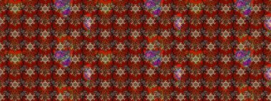 Modaya uygun kumaş deseni. Sevimli çiçek raster deseni. Düz Çiçek Elementleri Tasarımı. Renkli Yaz Teması çizim şablonu.