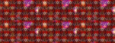 Kahverengi ve kırmızı renkte çiçekler. Renkli bahar temalı eskiz kalıbı. Çiçekli çiçek deseni, suluboya. Düz Çiçek Elementleri Tasarım Raster illüstrasyonu.