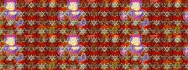 Raster suluboya çiçek deseni, narin çiçekler, kahverengi ve kırmızı çiçekler, tebrik kartı şablonu. Güzel kumaş deseni.