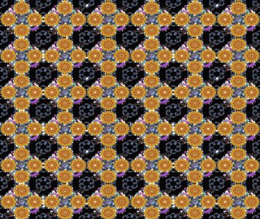 Yumuşak, yaz çiçekli arka plan. Siyah renkli çiçekler. Raster çiçek desenli ve çiçekli..