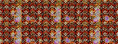 Colour Spring Theme sketch pattern Background. Raster illustration. Flat Flower Elements Design. Elegant Flowers Bouquet Watercolor on a brown and beige colors.