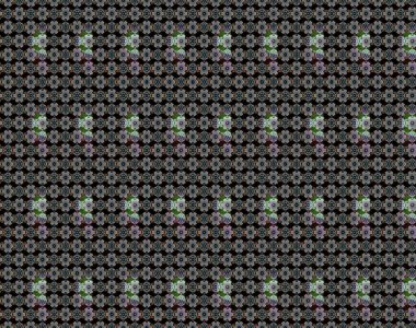 Tropik çiçekler. Siyah ve gri renkli çiçekler. Gömlek çizimi Arkaplan Deseni.