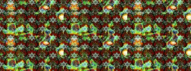 Sabıka fotoğraflarında, bebek kıyafetlerinde, duvar kâğıtlarında, paket kutularında falan kullanılabilir. Raster. Zarif, parlak ve eskiz yeşil ve kahverengi desenli.