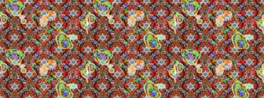 Eski usul. Kumaş, tekstil, duvar kağıdı baskısı için. Eskiz geçmişi. Raster illüstrasyonu. Tomurcukları çiçek olan sevimli bir çiçek deseni. Raster..