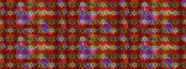 Renkli Bahar Teması eskiz kalıbı. Düz Çiçek Elementleri Tasarımı. Raster illüstrasyonundaki çiçek desenli çizim. Süslü kumaş deseni.