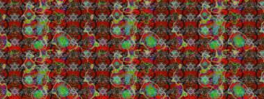 Kahverengi ve gri renkli şirin çiçekler. Raster illüstrasyonu. Moda baskısı, albüm, ambalaj kağıdı ve duvar kağıdı için zarif dekoratif süslemeler. Küçük çiçekli basit bir çiçek çizimi..