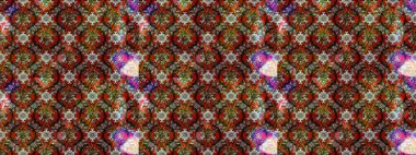 Küçük çiçekteki sevimli çiçek deseni. Tony 'nin kumaş kalıbını çiz. Modaya uygun kumaş deseni. Raster illüstrasyonu.