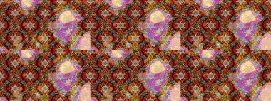 Düz Çiçek Elementleri Tasarımı. Renkli Bahar Teması eskiz kalıbı. Parlak arkaplan eskiz desenli çiçekli fantezi tasarımı.