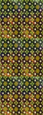 Raster - stok. Vadinin çiçekleri kahverengi ve gri renklerde. Eskiz arkaplan modeli. Suluboya, elle çizilmiş.