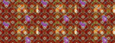 Renkli Bahar Teması eskiz kalıbı. Düz Çiçek Elementleri Tasarımı. Çiçekli eskiz arkaplanı. Çocuk stili.