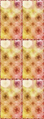 Tropical seamless pattern with many beige and yellow abstract flowers. Cute Floral pattern in the small flower. Varicolobeige and yellow raster seamless illustration.