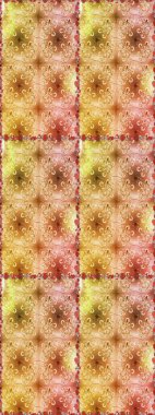 Colour Spring Theme seamless pattern Background. Floral seamless pattern background, summer flowers. Flat Flower Elements Design. Flowers on beige and brown colors.