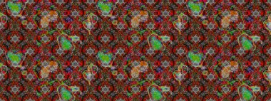 Raster illustration. Flat Flower Elements Design. Flowers on gray and brown colors. Colour Spring Theme sketch pattern Background. Sketch floral pattern with flowers, watercolor.