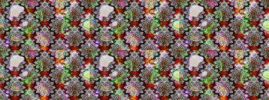 Ethnic Mandala ornament. Can be used for textile, greeting card, coloring book, phone case print. Indian floral paisley medallion pattern. Raster Henna tattoo style.