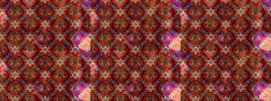 Kahverengi ve kırmızı renkte çiçekler. Yumuşak, yaz çiçekli arka plan. Raster çiçek desenli ve çiçekli..