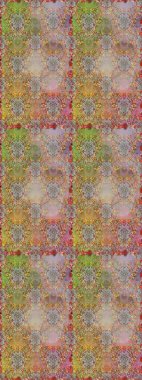 Küçük renkli çiçekler. Moda baskıları için zarif bir şablon. Motley illüstrasyonu. Küçük çiçekte güzel bir desen. Tarafsız ve bej çiçekli bahar çiçekleri.