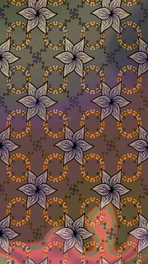 Raster illüstrasyonu. Moda arka planında parlak buketler. Kumaş, duvar kağıdı ve kağıt üzerine baskı yapmak için gelişen arka plan. Eski usul küçük çiçekli şirin bir eskiz deseni..