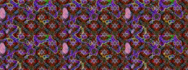 Tekstil, kumaş, kapaklar, duvar kağıtları, baskı, naylon, koleksiyon defteri, örgü, dekupaj için güzel bir eskiz. Küçük kahverengi ve kırmızı çiçeklerle oldukça kaliteli besin torbası deseni.