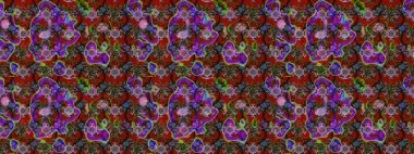 Eski usul. Raster. Eskiz geçmişi. Kumaş, tekstil, duvar kağıdı baskısı için. Tomurcukları çiçek olan sevimli bir çiçek deseni. Raster illüstrasyonu.