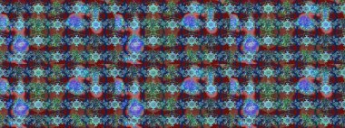 Raster stili kumaş deseni. Çiçekler suluboya çizim deseni.