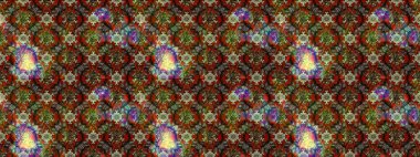 Hediye ambalaj kağıdı, tebrik kartları, posterler ve pankart tasarımı. Raster düz çiçek çizim deseni. Kahverengi ve gri renkte çiçekler.