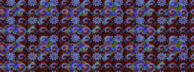 Güzel suluboya yaz çiçekleri deseni..