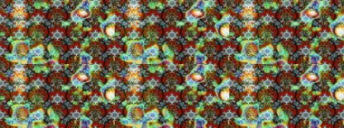 Cute floral pattern with buds chamomile flowers. Sketch background. Raster illustration. Vintage retro style. For print on fabric, textiles, wallpaper. Miles Fleur, ditsy ornament.